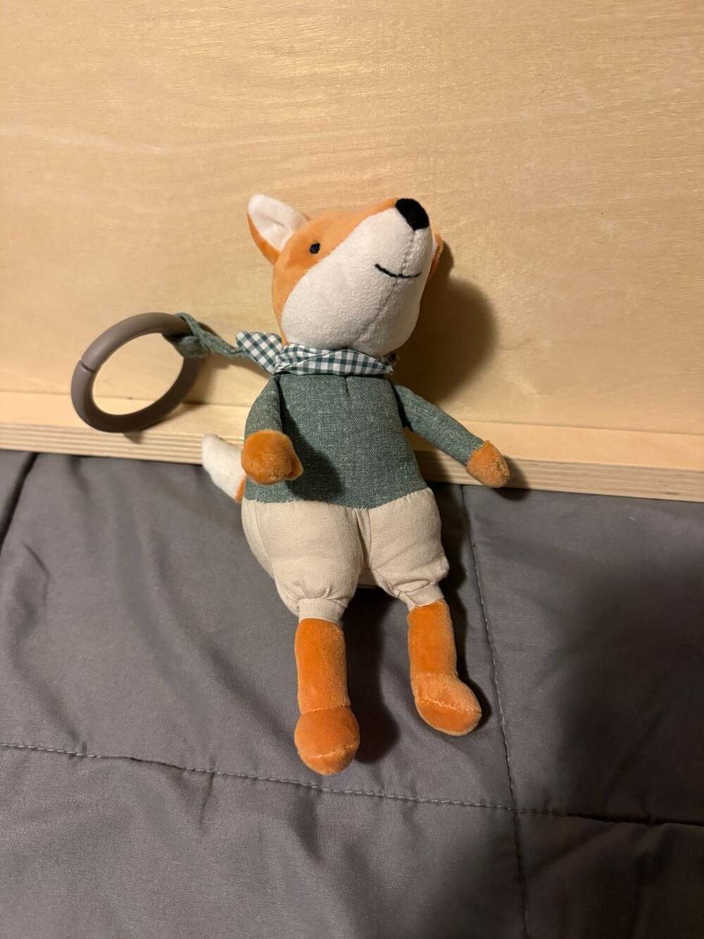 Jellycat Little Rambler Fox Rattle - Picture 2 of 3